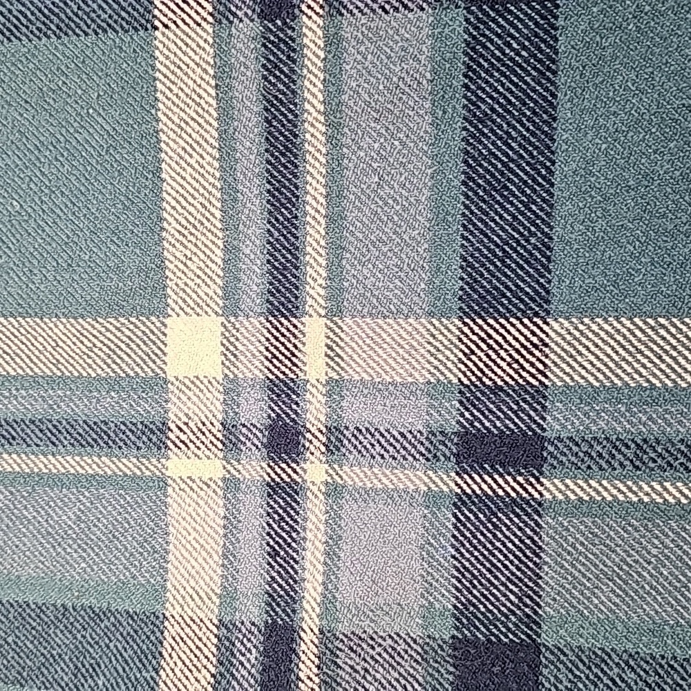 Eddie Bauer Flannel Shirt Button Down Plaid Longsleeve Pocket Boyfriend Fit L - Picture 7 of 11